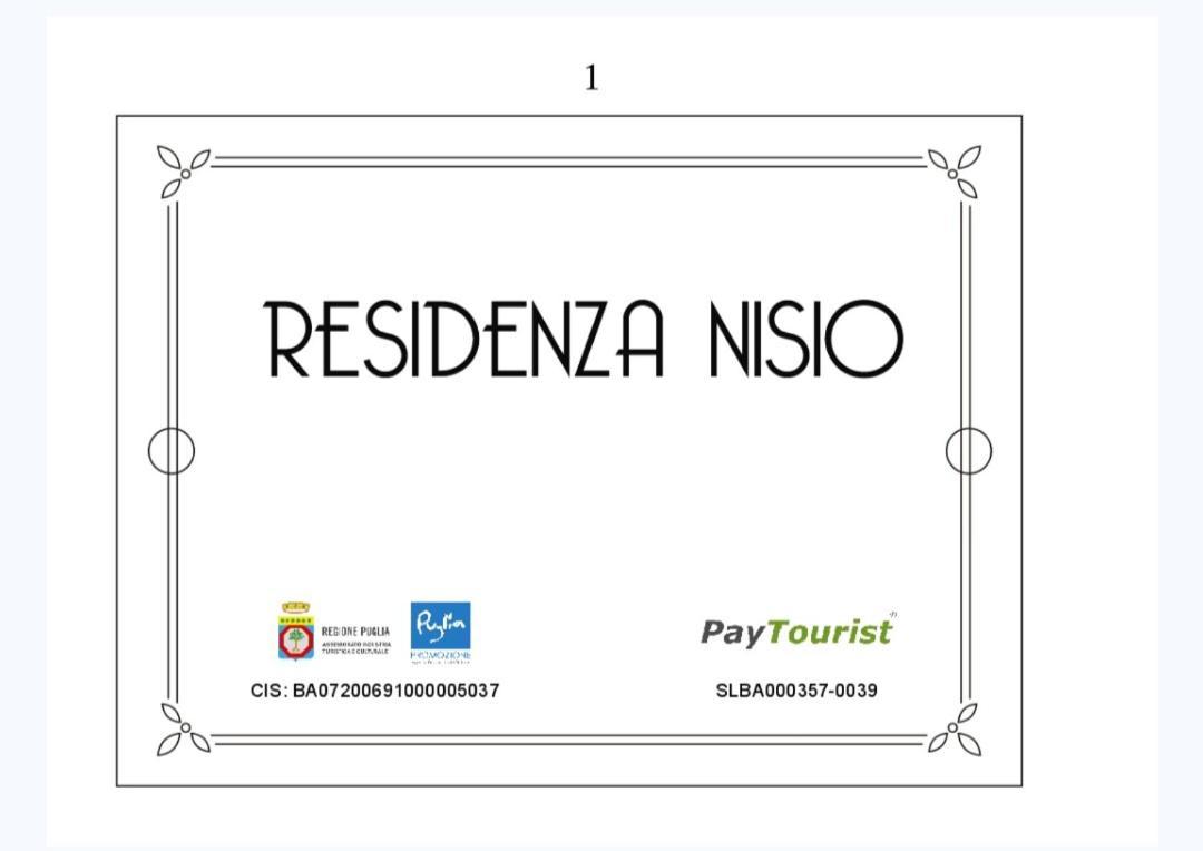 Residenza Nisio Villa Bari Szoba fotó